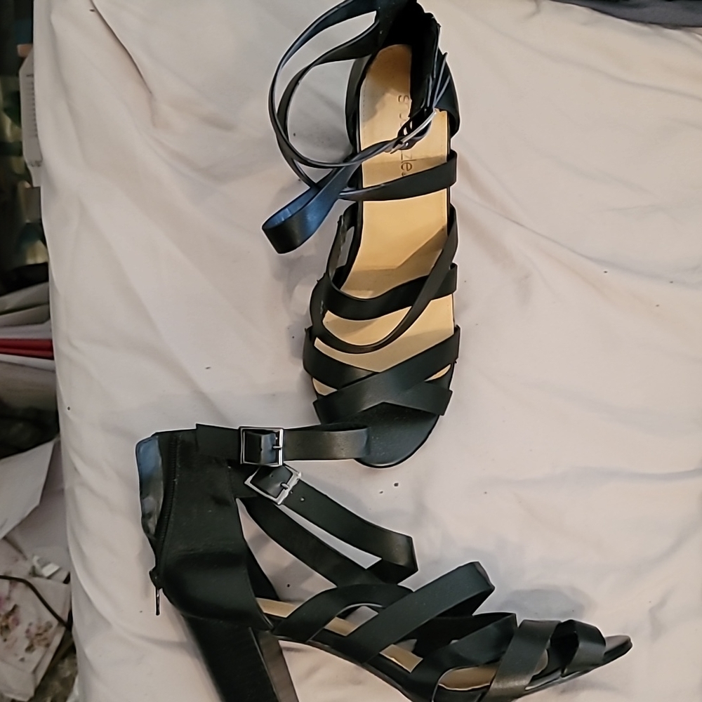 Blank Sandler heels